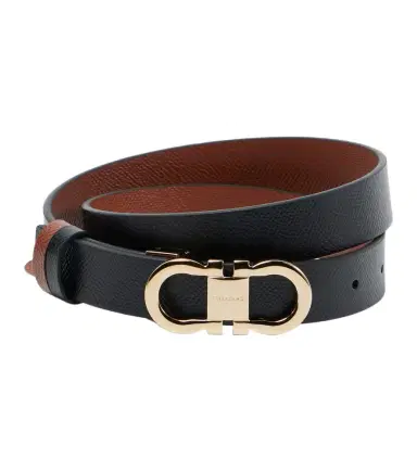 Ferragamo Gancini reversible leather belt | Thumbnail 1