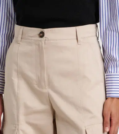 'S Max Mara Cotton gabardine cargo pants | Thumbnail 3