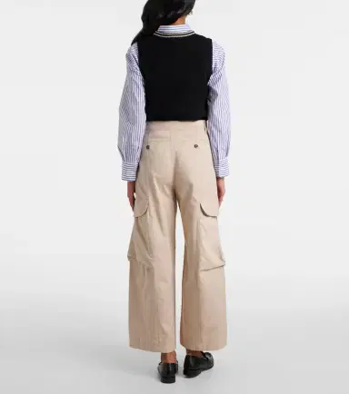 'S Max Mara Cotton gabardine cargo pants | Thumbnail 4