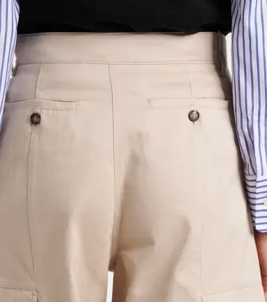 'S Max Mara Cotton gabardine cargo pants | Thumbnail 7