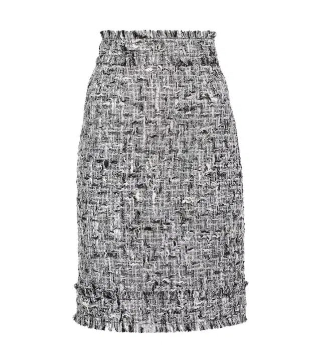 Dolce & Gabbana Lamé midi skirt