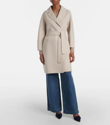 'S Max Mara Arona wool wrap coat | Thumbnail 2