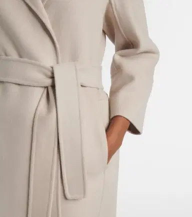 'S Max Mara Arona wool wrap coat | Thumbnail 4