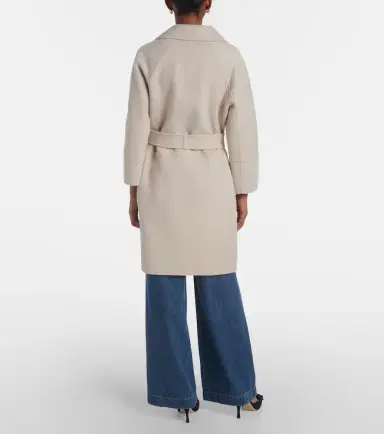 'S Max Mara Arona wool wrap coat | Thumbnail 5