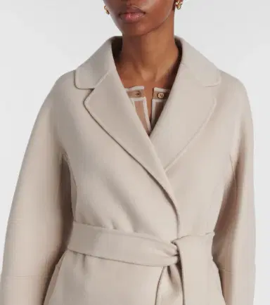 'S Max Mara Arona wool wrap coat | Thumbnail 6