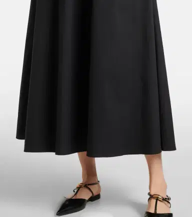 'S Max Mara 'S Max Mara Clea cotton-blend poplin midi dress | Thumbnail 3