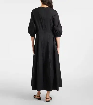 'S Max Mara 'S Max Mara Clea cotton-blend poplin midi dress | Thumbnail 5