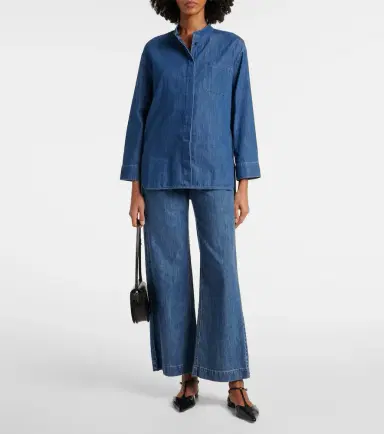 'S Max Mara 'S Max Mara Unito denim top | Thumbnail 2