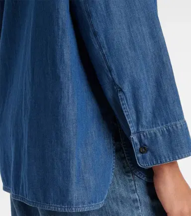 'S Max Mara 'S Max Mara Unito denim top | Thumbnail 3