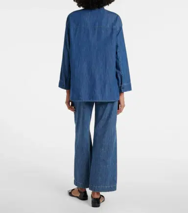 'S Max Mara 'S Max Mara Unito denim top | Thumbnail 5
