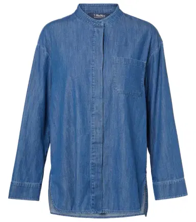'S Max Mara 'S Max Mara Unito denim top | Thumbnail 1