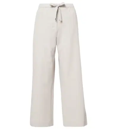 'S Max Mara 'S Max Mara Argenta virgin wool crêpe wide-leg pants | Thumbnail 1