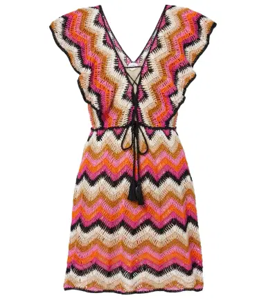 Anna Kosturova Melissa cotton crochet minidress | Thumbnail 1
