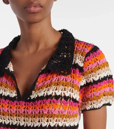 Anna Kosturova Summer cotton polo shirt | Thumbnail 5