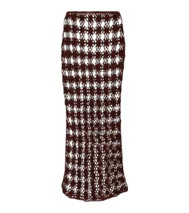 Anna Kosturova Bella crochet cotton maxi skirt | Thumbnail 1