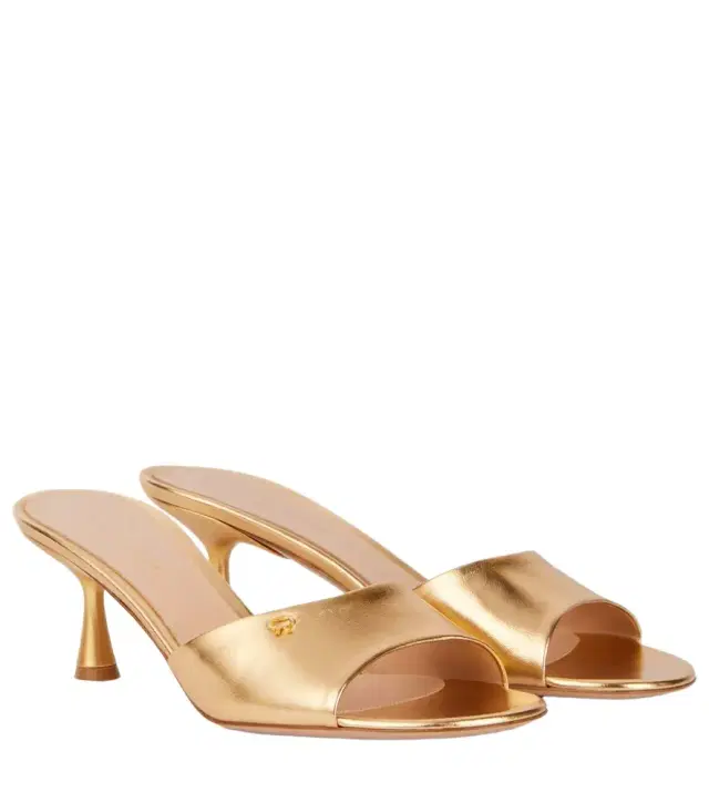 Gianvito Rossi Ascent 55 leather mules