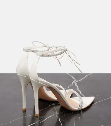 Gianvito Rossi Bridal Montecarlo 105 embellished sandals | Thumbnail 5