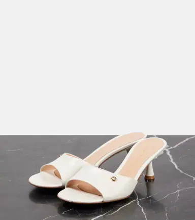 Gianvito Rossi 55 leather mules | Thumbnail 3