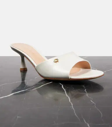 Gianvito Rossi 55 leather mules | Thumbnail 4