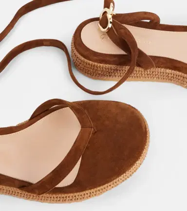Gianvito Rossi Suede espadrille sandals | Thumbnail 3 Gianvito Rossi Suede espadrille sandals | Thumbnail 3