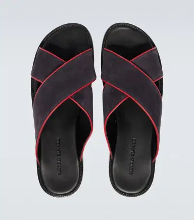 Manolo Blahnik Otawi suede sandals | Thumbnail 6 Manolo Blahnik Otawi suede sandals | Thumbnail 6