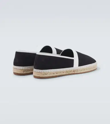 Manolo Blahnik Nerano leather-trimmed suede espadrilles | Thumbnail 2 Manolo Blahnik Nerano leather-trimmed suede espadrilles | Thumbnail 2