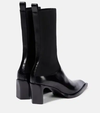 Jil Sander Leather ankle boots | Thumbnail 3