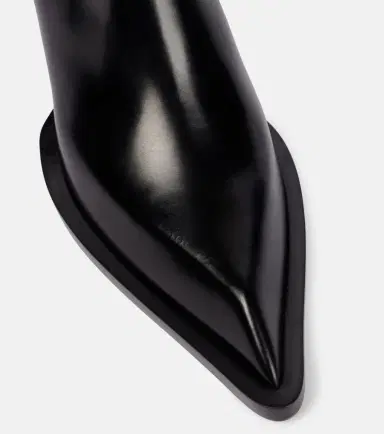 Jil Sander Leather ankle boots | Thumbnail 4