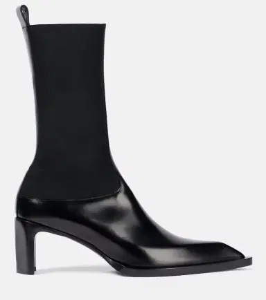 Jil Sander Leather ankle boots | Thumbnail 5