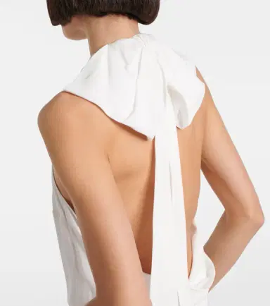 Simone Rocha Bow-detail open-back gown | Thumbnail 3