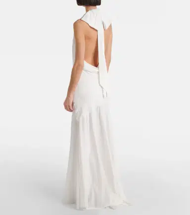 Simone Rocha Bow-detail open-back gown | Thumbnail 5