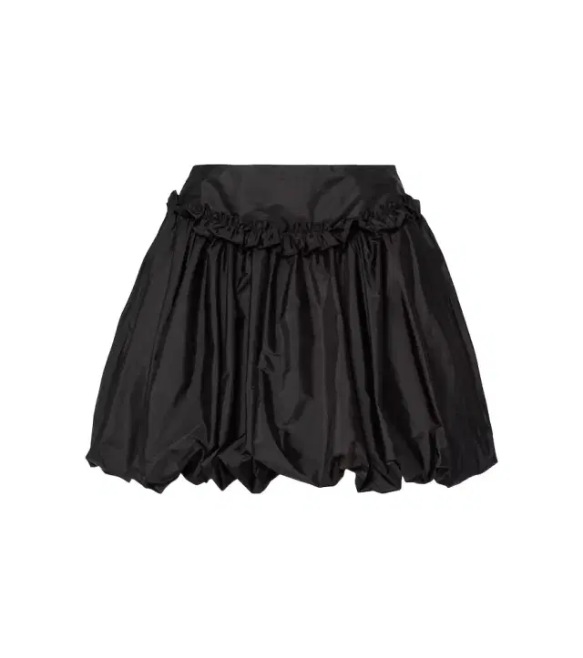 Simone Rocha Gathered taffeta miniskirt