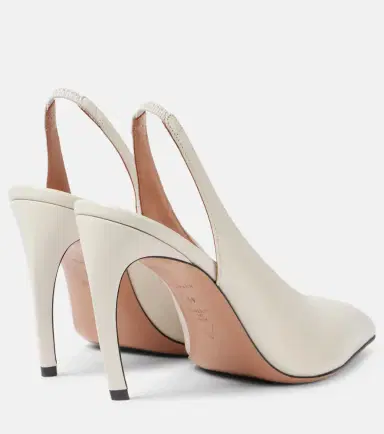 The Attico Viper 95 leather slingback pumps | Thumbnail 2 The Attico Viper 95 leather slingback pumps | Thumbnail 2