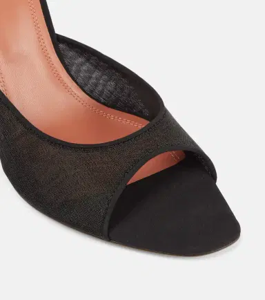 Amina Muaddi Alexa 95 mesh mules | Thumbnail 3