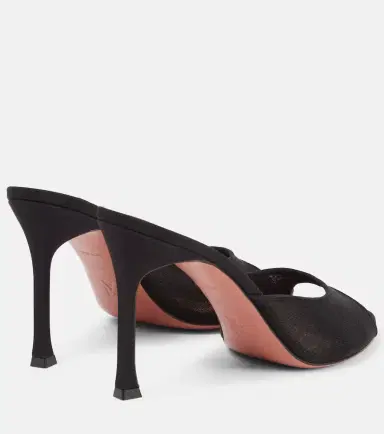 Amina Muaddi Alexa 95 mesh mules | Thumbnail 4