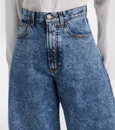 Alaïa Alaïa High-rise barrel-leg jeans | Thumbnail 3 Alaïa Alaïa High-rise barrel-leg jeans | Thumbnail 3
