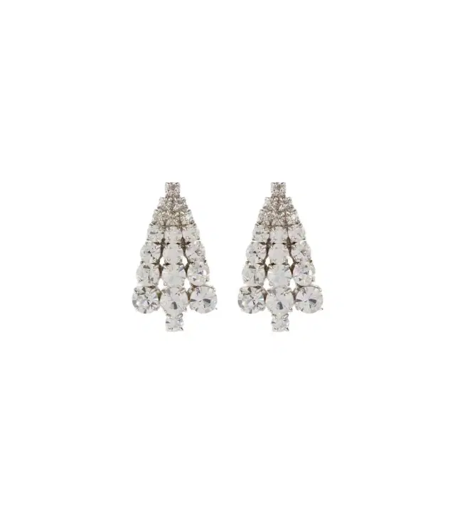 Jil Sander Crystal-embellished earrings