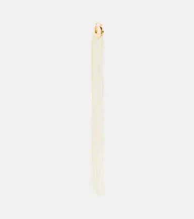 Jil Sander Fringed hoop earrings | Thumbnail 3