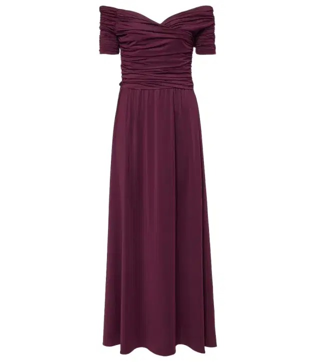 Altuzarra Charlotte ruched jersey maxi dress