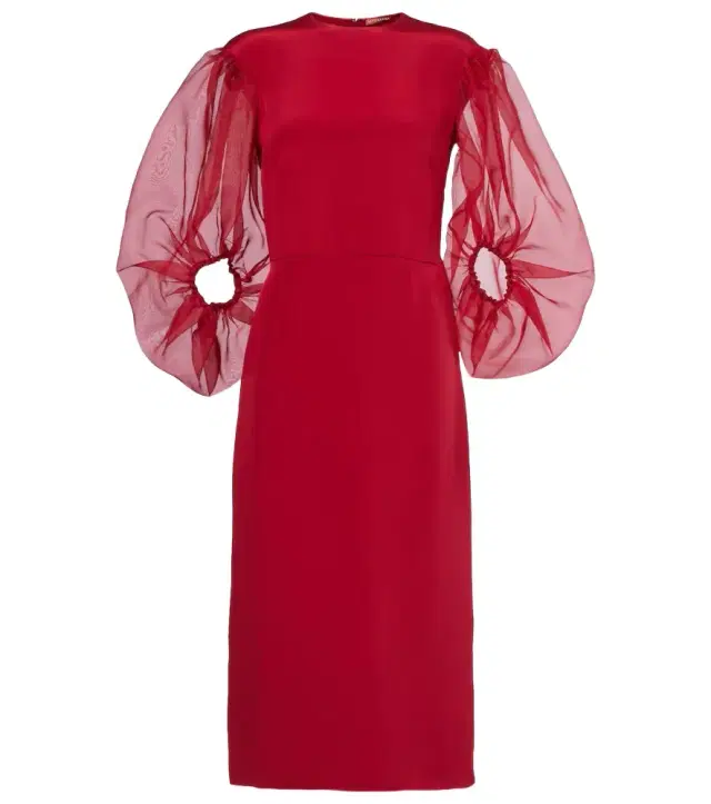 Altuzarra Danielle silk cady midi dress