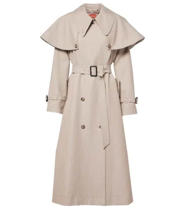 Altuzarra Billie caped virgin wool trench coat
