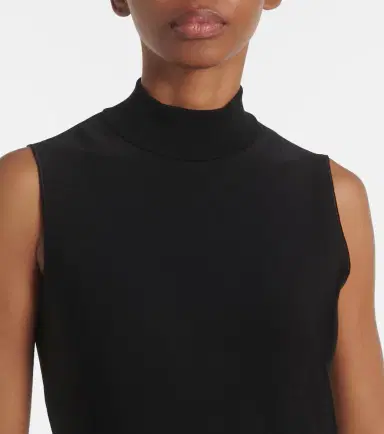 Alaïa Alaïa Pleated turtleneck top | Thumbnail 2