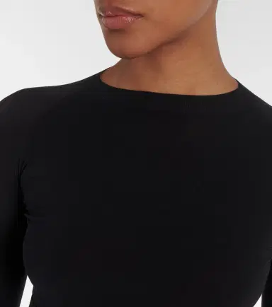 Alaïa Alaïa Jersey crop top | Thumbnail 2