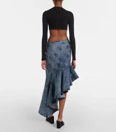 Alaïa Alaïa Jersey crop top | Thumbnail 3