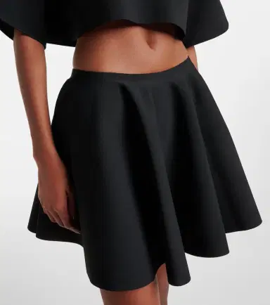 Alaïa Alaïa Pleated godet miniskirt | Thumbnail 2