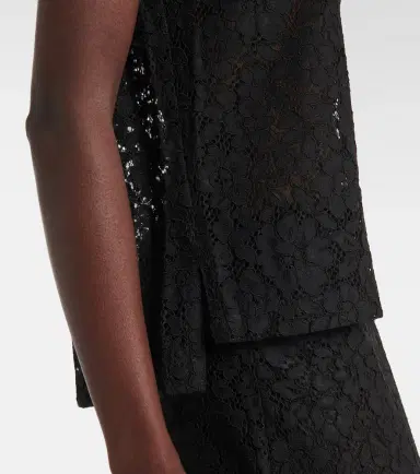 Proenza Schouler Kennedy floral lace polo shirt | Thumbnail 2 Proenza Schouler Kennedy floral lace polo shirt | Thumbnail 2
