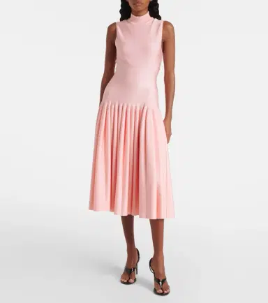 Alaïa Alaïa Godet midi dress | Thumbnail 2