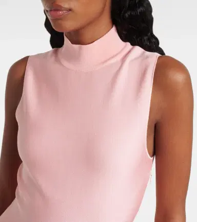 Alaïa Alaïa Godet midi dress | Thumbnail 4