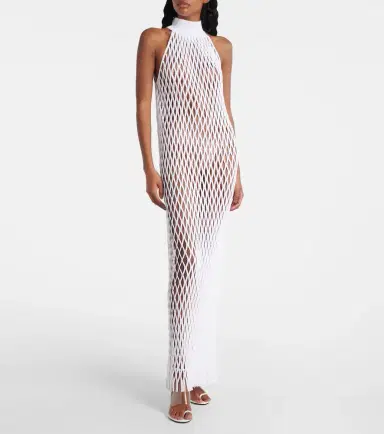 Alaïa Alaïa Macramé maxi dress | Thumbnail 2
