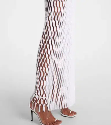 Alaïa Alaïa Macramé maxi dress | Thumbnail 4